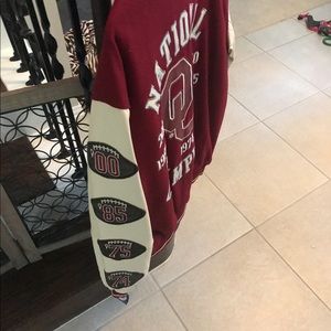 Oklahoma Sooners Leather Jacket